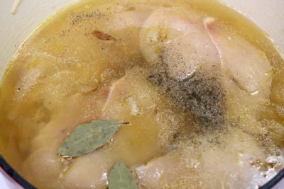 How to make greek soup, boiling chicken breasts for soup, soup base