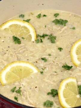 Lemon Greek Soup, Easy One Pot Soup, Creamy Greek Lemon Soup, Greek Lemon Soup Recipe