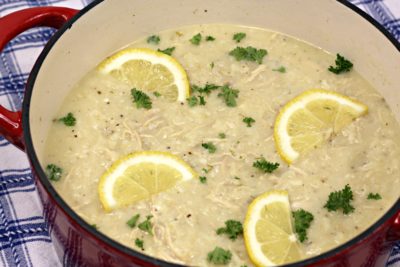 Lemon Greek Soup, Easy One Pot Soup, Creamy Greek Lemon Soup, Greek Lemon Soup Recipe