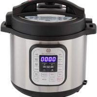 Instant Pot Duo 60 321 Electric Pressure Cooker, 6-QT, Stainless Steel/Black
