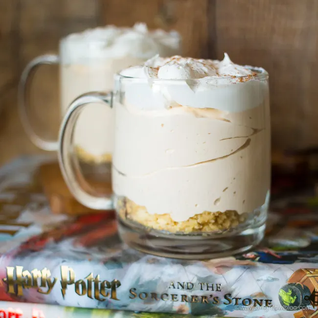 Image for Harry Potter Inspired No Bake Butterbeer Cheesecake