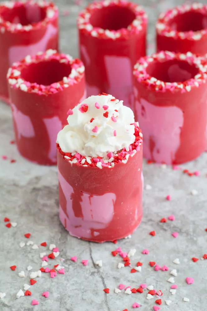 Image for Valentine's Day Chocolate Candy Shot Glasses