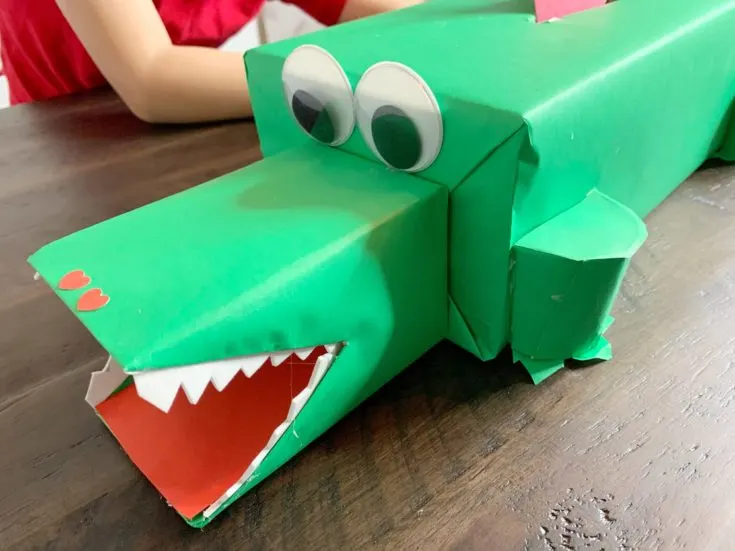 Alligator Valentines Box Tutorial: For Your Little Reptile Fan