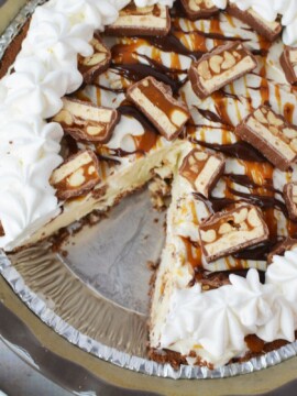 Snickers Ice Cream Pie Recipe