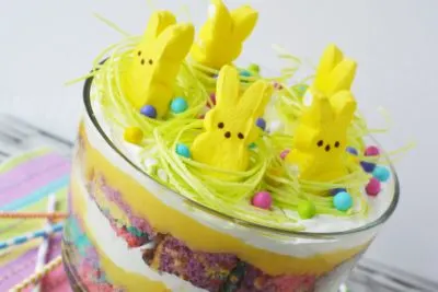 Easter Dessert Trifle Recipe With Peeps