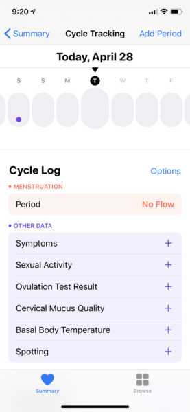 Apple Health App, Fertility Tracking, Ovulation Tracking, Trying To Conceive