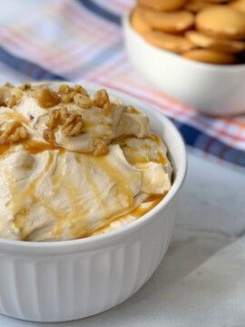 Caramel Butter Pecan Cake Mix Dip Recipe