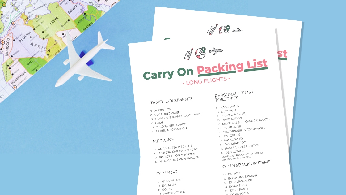 Post Covid-19 Carry On Packing List