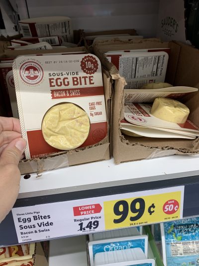 Sous Vide Eggs At Lidl, Low Carb Dairy At Lidl