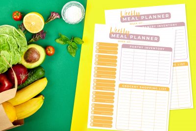 printable weekly meal planner, How To Plan Weekly Family Meals