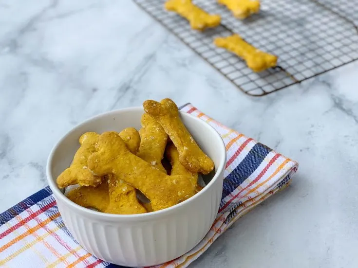 Homemade Pumpkin Dog Treats, Pumpkin Dog Bone Recipe, Homemade Dog Treats