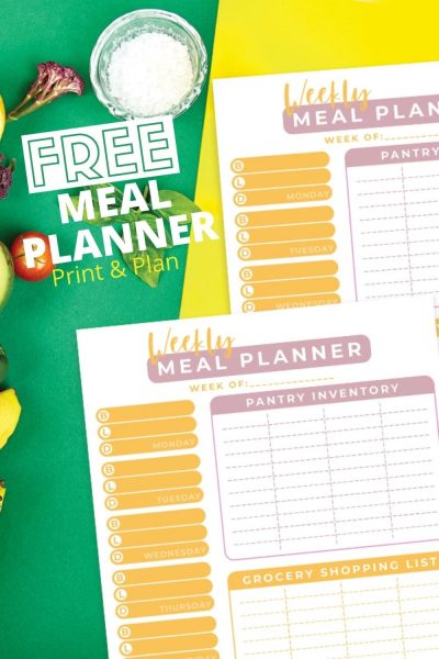 Printable Weekly Meal Planner: How To Plan Like A Boss Mom