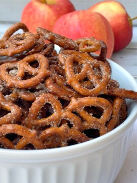 Apple Pie Spiced Pretzels Recipe