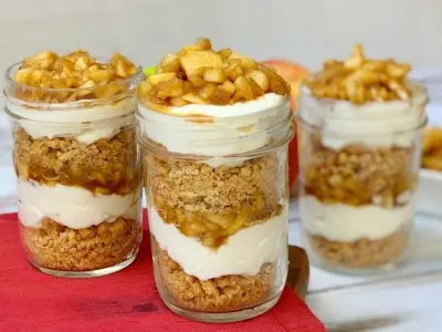 Mini Apple Pie Trifle Dessert Recipe, Single Serving Dessert For Thanksgiving