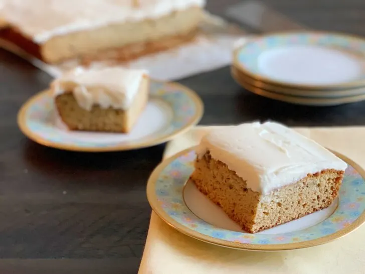 Banana Sheet Cake With Cream Cheese Frosting Recipe