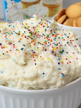 Funfetti Cake Mix Dip Recipe, Dunkaroo Dip