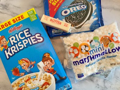 How to make Oreo Rice Krispies Treats 