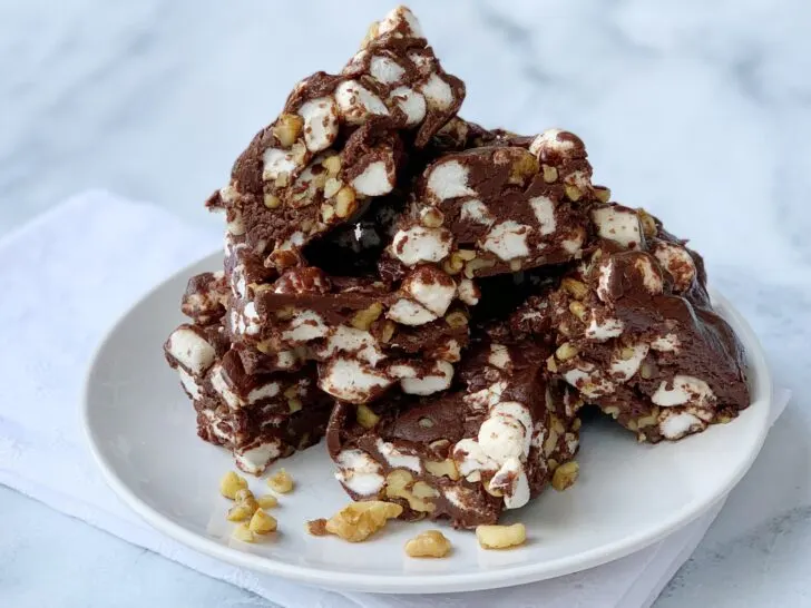 Homemade Rocky Road Candy Recipe
