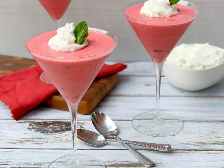 Easy Cranberry Mousse Recipe, Cranberry Mousse