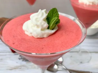 Easy Cranberry Mousse Recipe