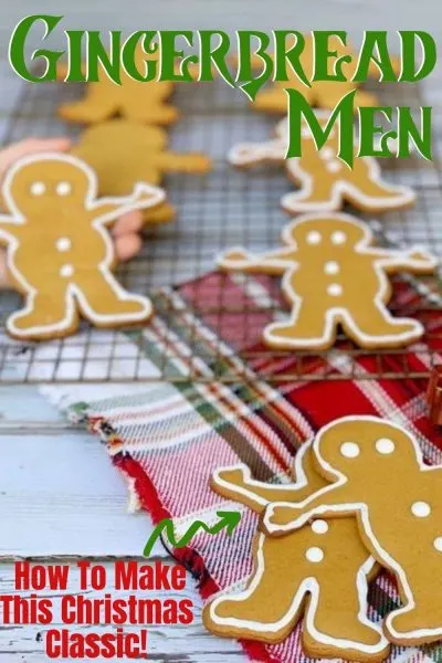 These Gingerbread Men Cookies are a Christmas classic! Spiced with molasses, cinnamon and ginger, they bake perfectly for icing! #ChristmasCookies #GingerbreadCookies #GingerbreadMenCookies #HolidayBaking These Gingerbread Men Cookies are a Christmas classic! Spiced with molasses, cinnamon and ginger, they bake perfectly for icing! #ChristmasCookies #GingerbreadCookies #GingerbreadMenCookies #HolidayBaking