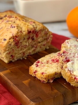 Cranberry Orange Bread Recipe, Cranberry Orange Quick Bread