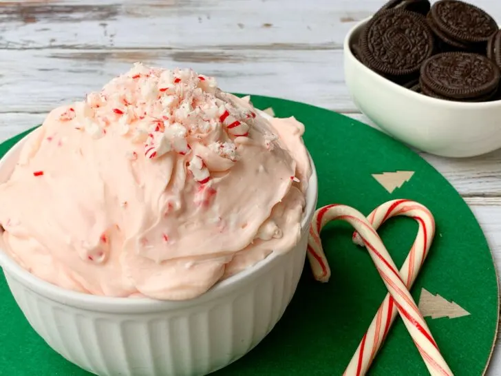 Peppermint Fluff Dip Recipe