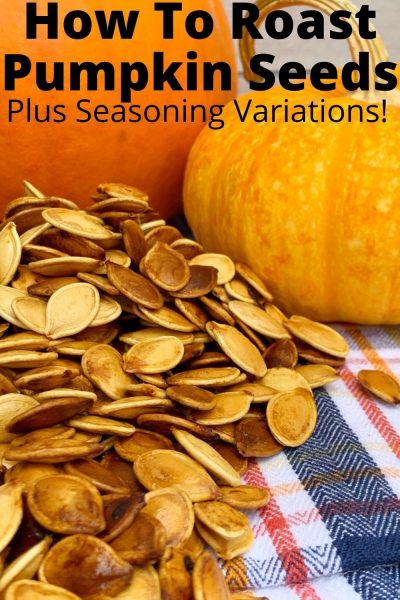 The EASIEST way to make Roasted Pumpkin Seeds in your oven. PLUS - seasoning variations that are super tasty. It's the perfect way to repurpose your Halloween pumpkin. #Pumkpkin #PumpkinCarving #PumpkinSeeds #HalloweenRecipe The EASIEST way to make Roasted Pumpkin Seeds in your oven. PLUS - seasoning variations that are super tasty. It's the perfect way to repurpose your Halloween pumpkin.