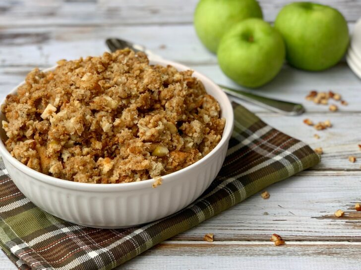 Slow Cooker Apple Sausage Stuffing Recipe For Thanksgiving