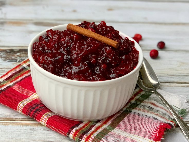 Easy Make Ahead Thanksgiving Cranberry Sauce Recipe