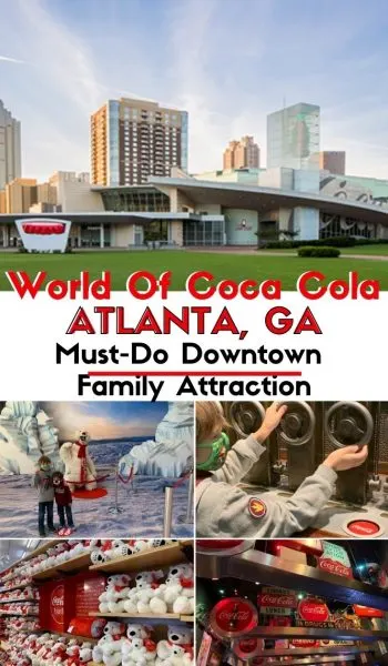 Tips for visiting World of Coca Cola Atlanta with kids. 