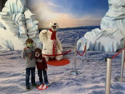 World of Coca Cola Polar Bear Mascot