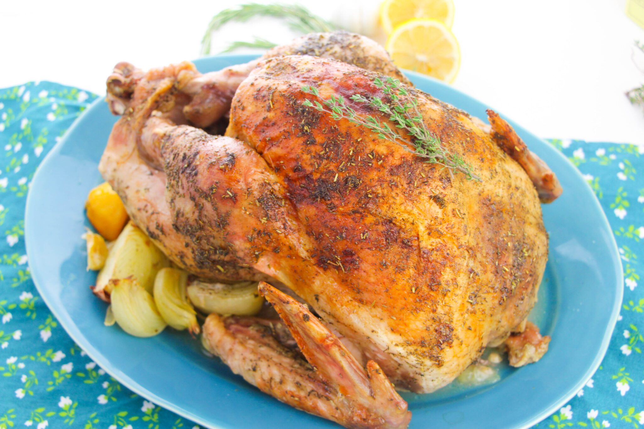Classic Thanksgiving Whole Oven Roasted Turkey Recipe