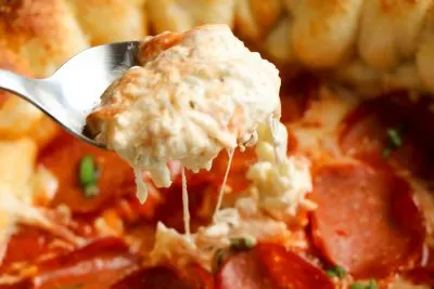 Spoonful of cheese, Pizza skillet dip