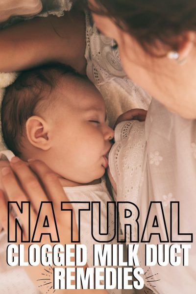 15 NATURAL clogged milk duct remedies that every breastfeeding mom needs to know about! #Breastfeeding #Pregnancy #Newborn #BreastfeedingTips