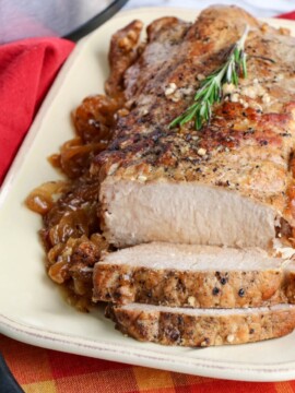 Slow Cooker Pork Tenderloin Recipe Made With Balsamic