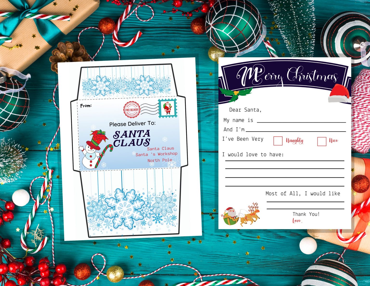 Free Christmas Printable Template For Letter To Santa free-christmas-printable-template-for-letter-to-santa