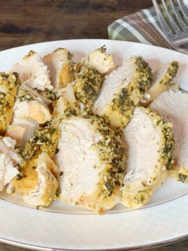 Boneless Lemon Garlic Slow Cooker Turkey Breast