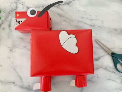 DIY Dragon Valentines Box
