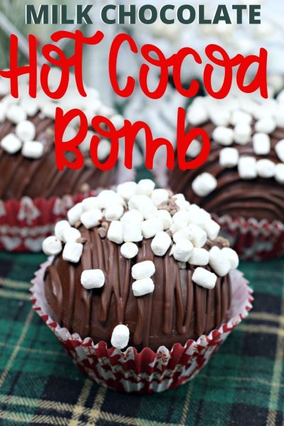 How to make hot chocolate bombs - the easy way - that kids will love! #HotChocolate #HotCocoa #HotChocolateBomb #HotCocoaBomb #WinterDrink