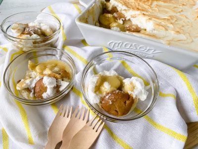 How to make baked banana pudding