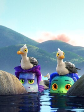 FREE printable Disney Pixar LUCA coloring pages