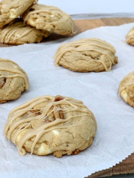 Soft Maple White Chocolate Chip Cookies