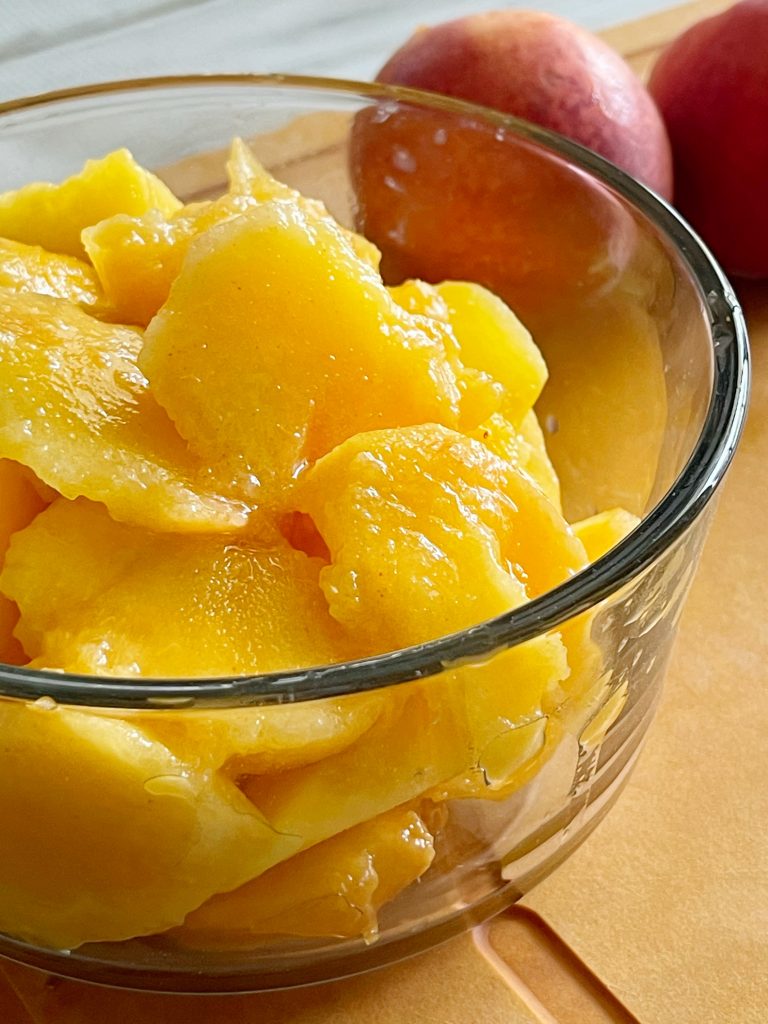 Homemade Peach Puree Recipe For Cocktails & Drinks