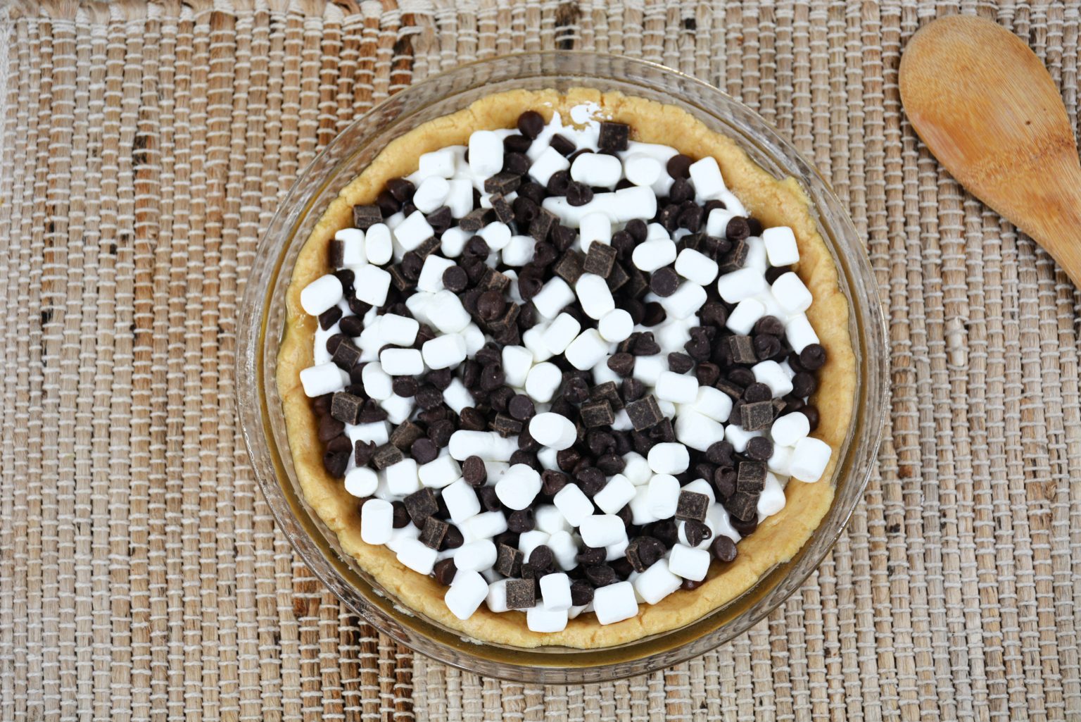 S mores Pie With Marshmallow Fluff