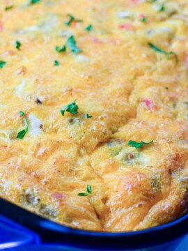Christmas Morning Egg Casserole Breakfast Recipe