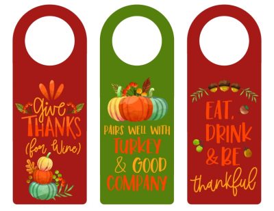 Free Thanksgiving Hostess Gift Idea