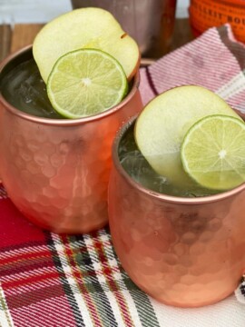 Bourbon Apple Cider Mule Cocktail Recipe