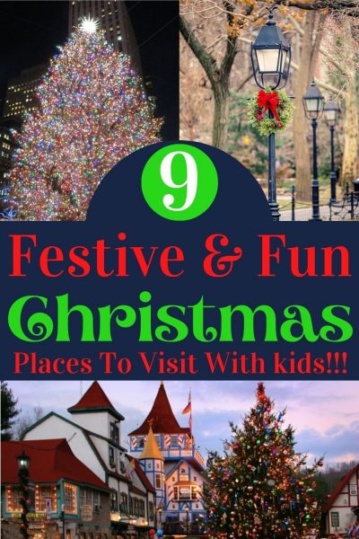 From big city to small Bravarian towns, these are the BEST Christmas destinations to vacation with kids. 