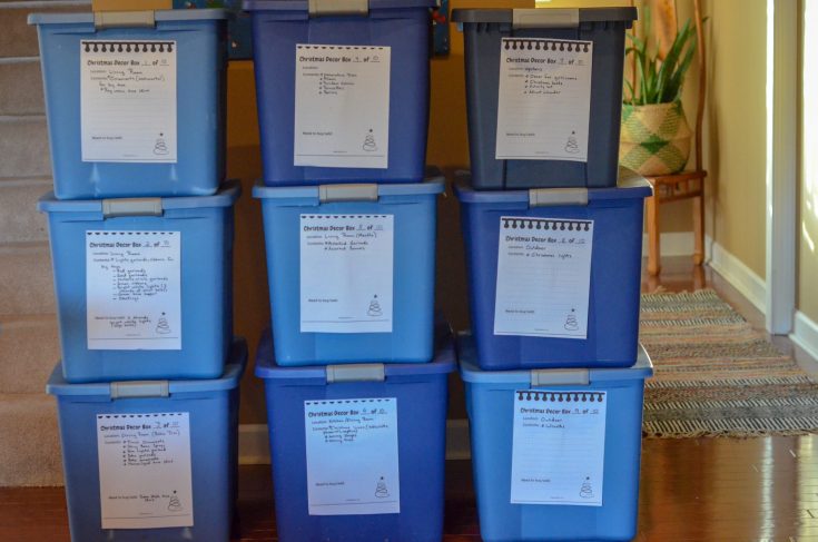 Image for Organized Solutions for Seasonal Decorations – The Gifted Gabber